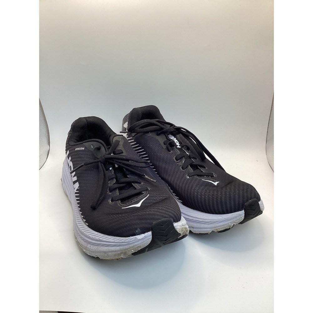 Size  8- Hoka One One HOKA Rincon 2 Black White